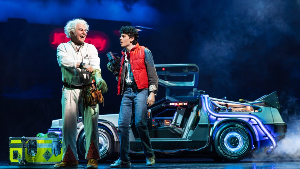 Back to the Future review Broadway musical