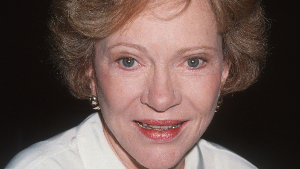 Rosalynn Carter during American Booksellers Association Convention - May 28, 1994 at Los Angeles Convention Center in Los Angeles, California, United States. (Photo by Ron Galella, Ltd./Ron Galella Collection via Getty Images)